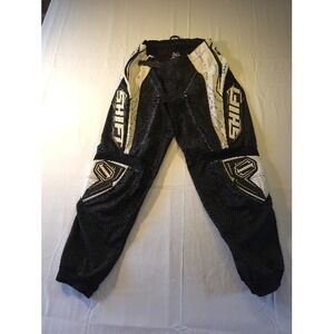 Mx‎ Motocross Motorcycle Pants Shift Black and White Adjustable Mens 28